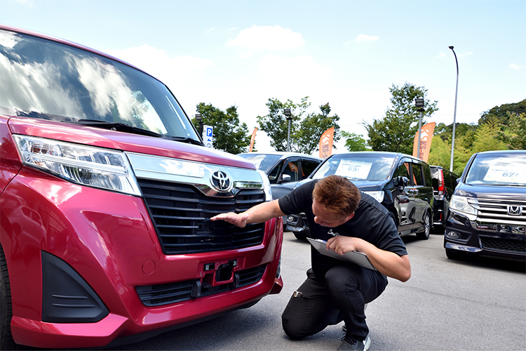 入庫車の徹底チェック